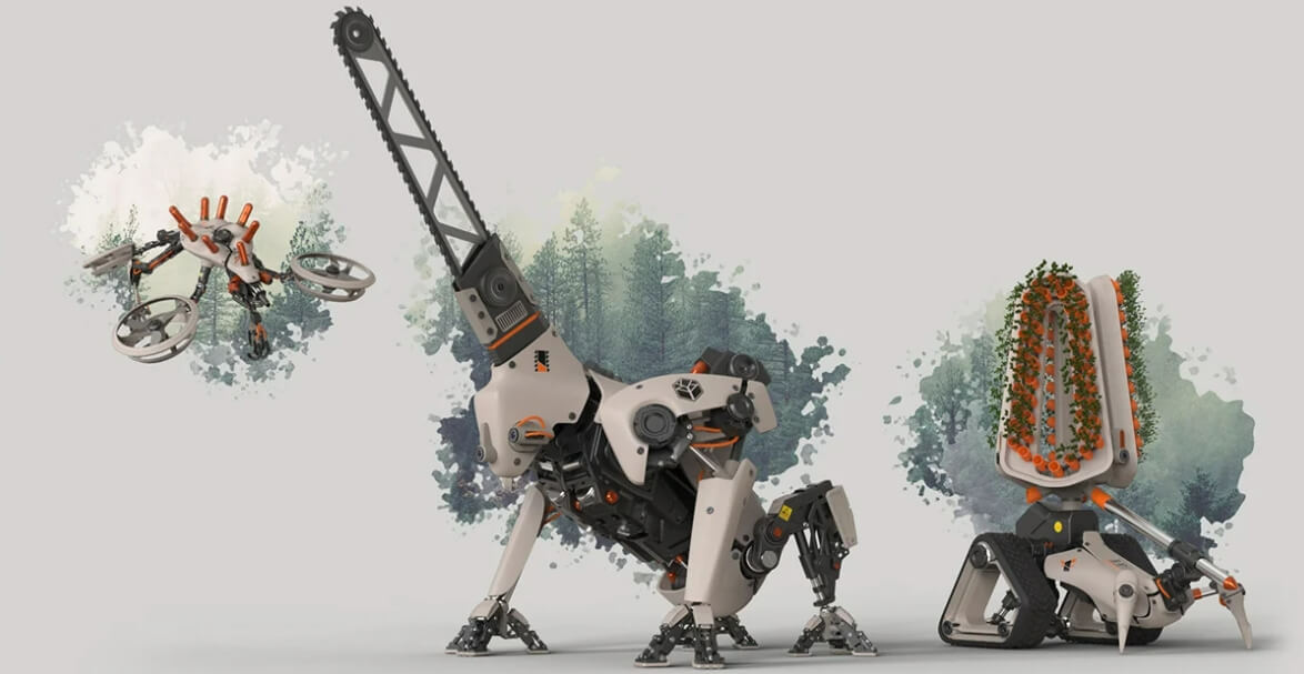  세계 삼림 재건 로봇 경비대원 VIDEO: Robot rangers designed to rehabilitate the world’s forests
