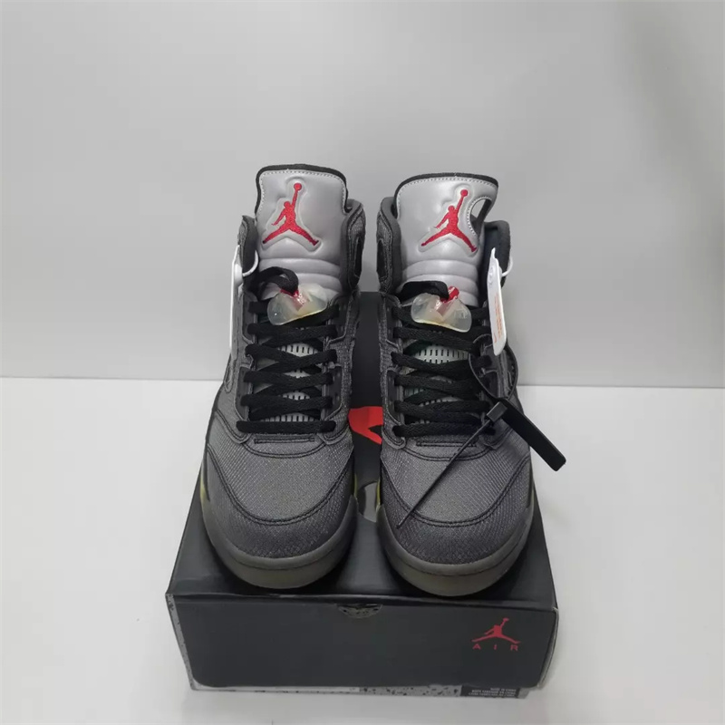  [AIR JORDAN] 나이키 에어조던5 X 오프화이트 CT8480-001 남성용 (OG공장)