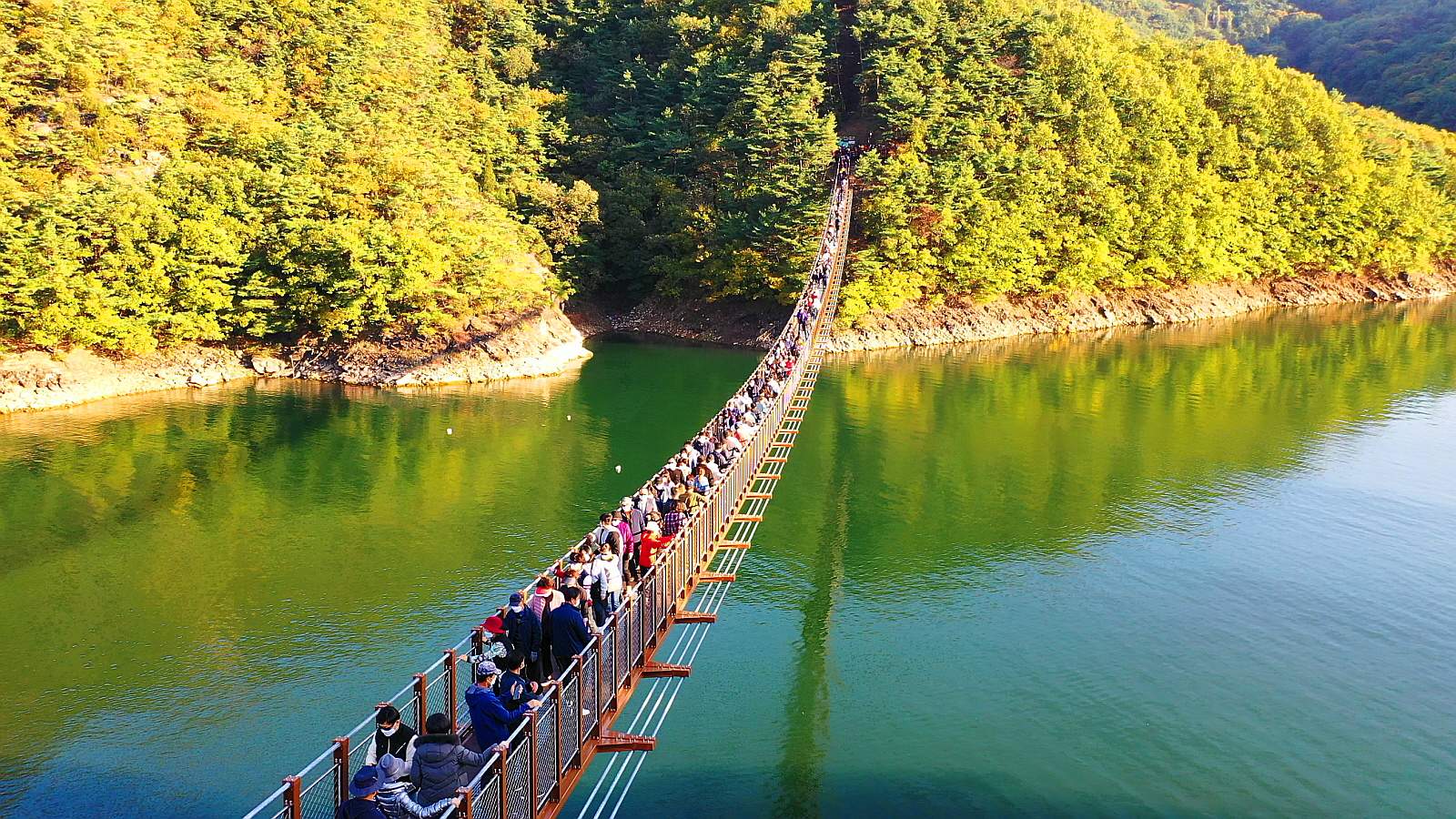 제천 옥순봉 출렁다리