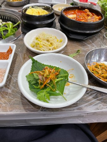 7000원 흑돼지 두루치기