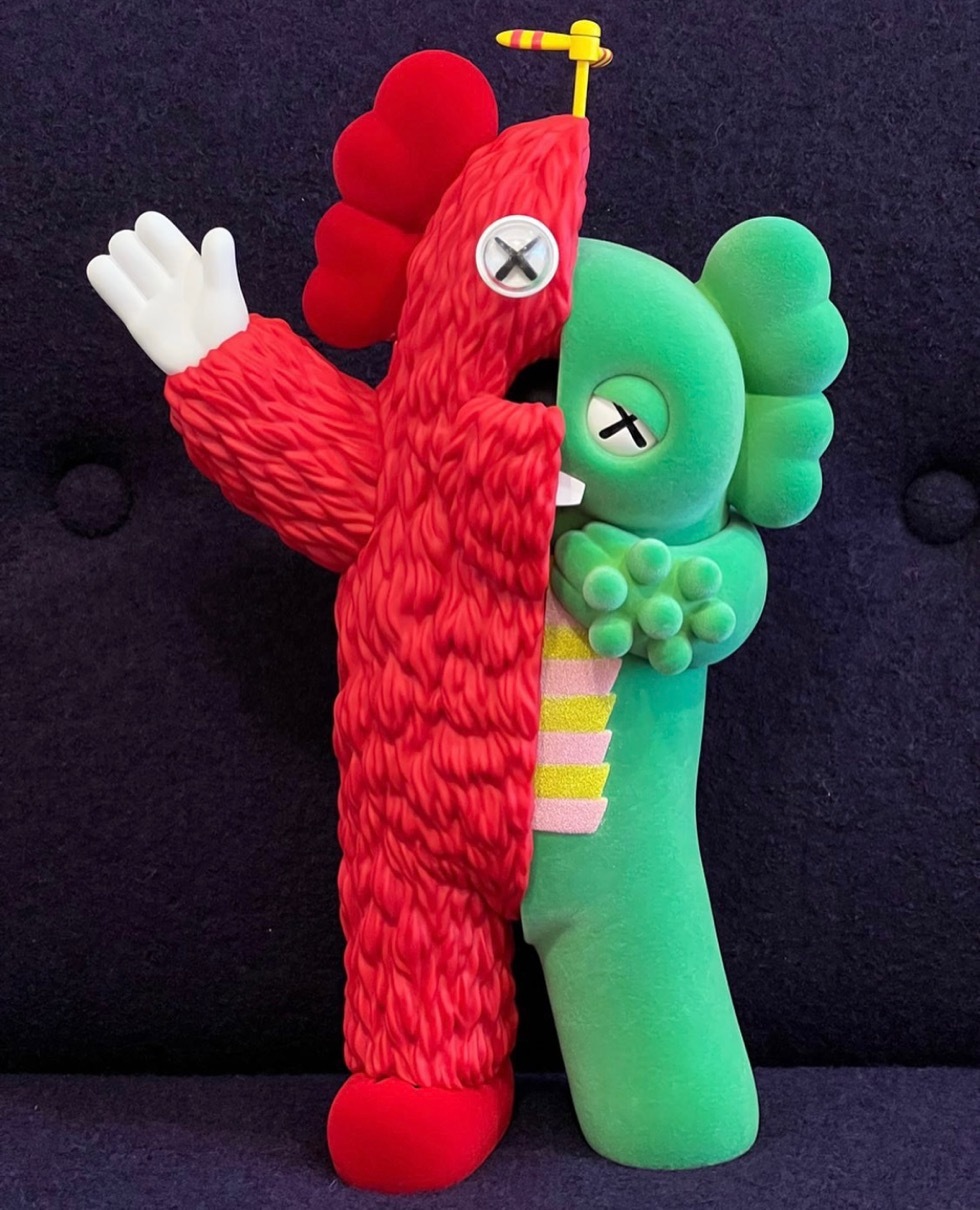 KAWS KACHAMUKKU TOKYO FIRST Medicom Toy Black 未開封 ブラック