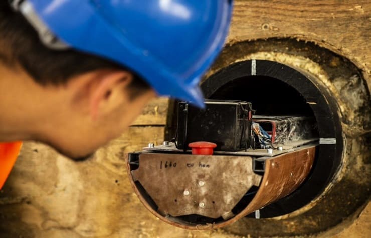 &#39;세계 최초&#39; 로봇에 의한 터널 구조물 건설 VIDEO: ‘World’s first’ robot-built tunnel structure unveiled