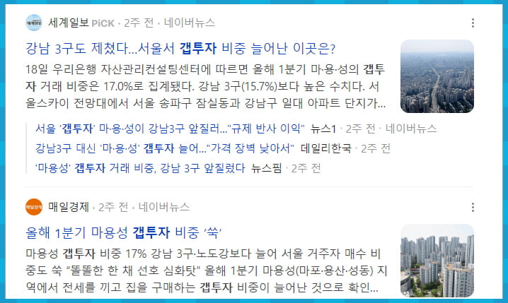 갭투자 뉴스