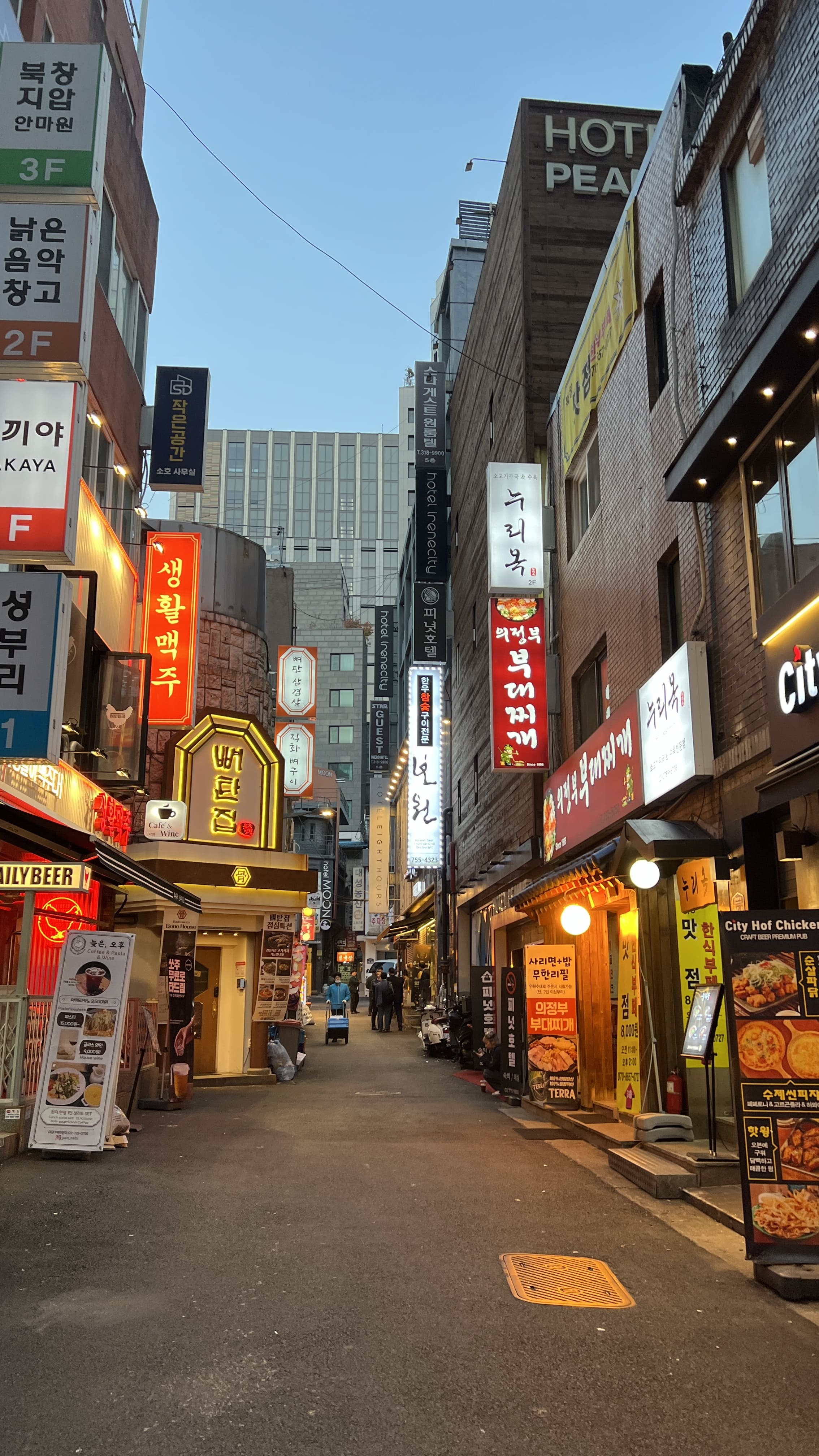 서울 남대문 북창동 먹자골목 