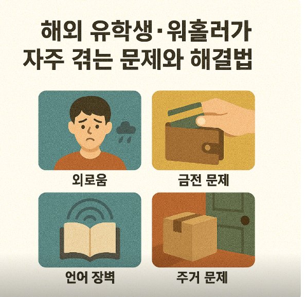 해외 유학생·워홀러가 자주 겪는 문제와 해결법