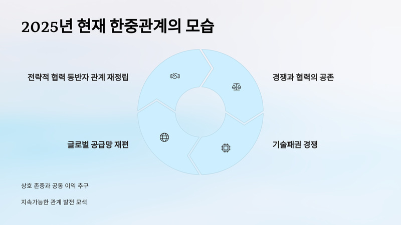 2025년 현재 한중관계의 모습