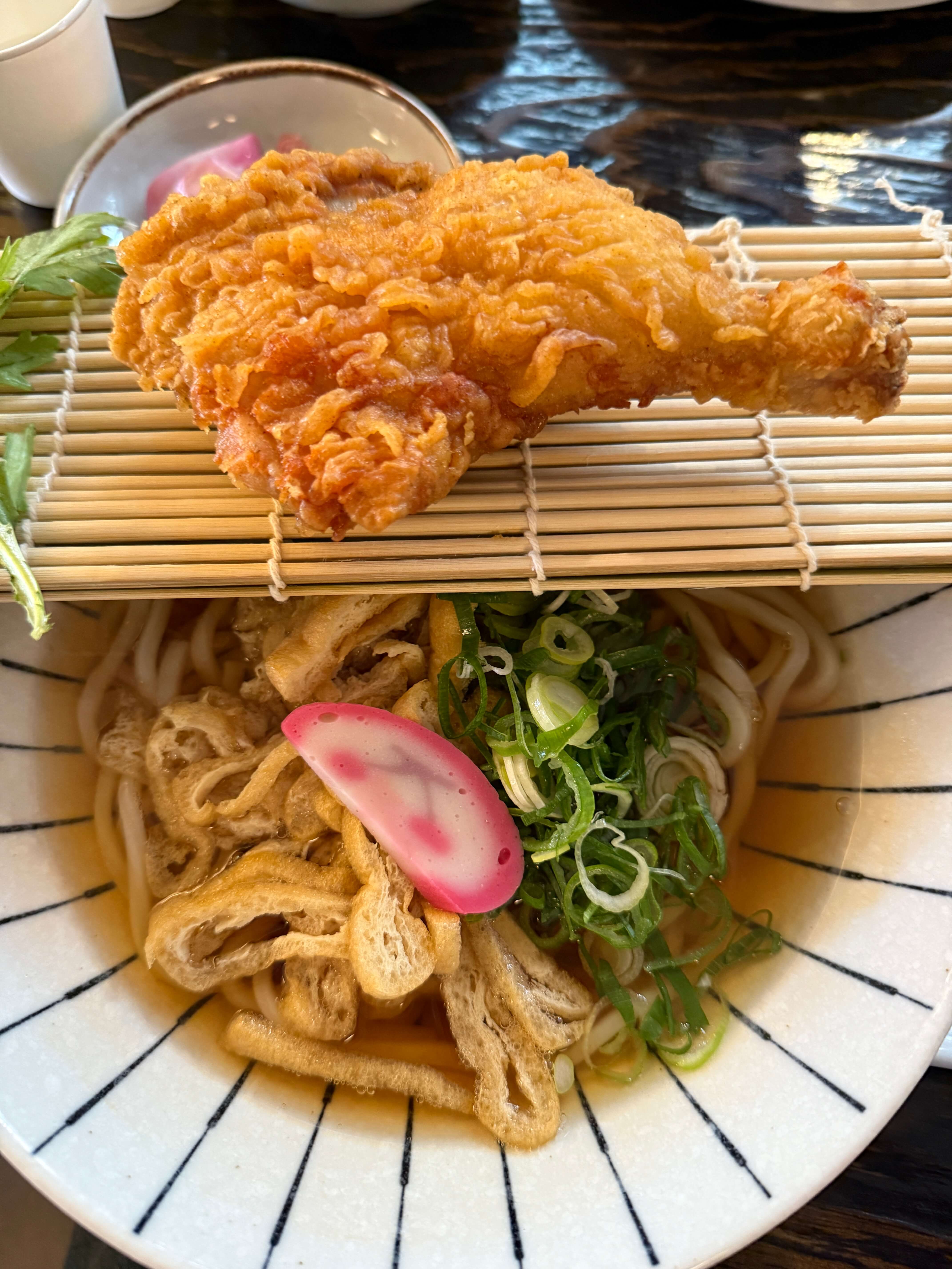 닭다리 우동