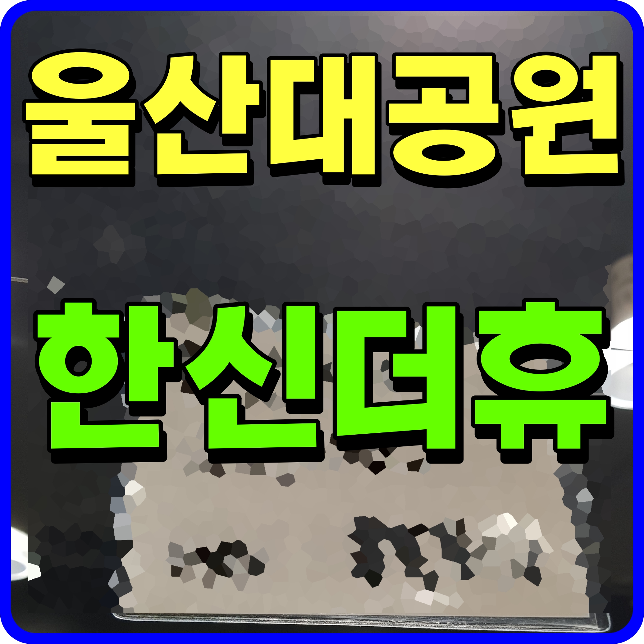 울산 대공원 한신더휴 아파트 분양가 및 청약 정보 신정동 시세 비교
