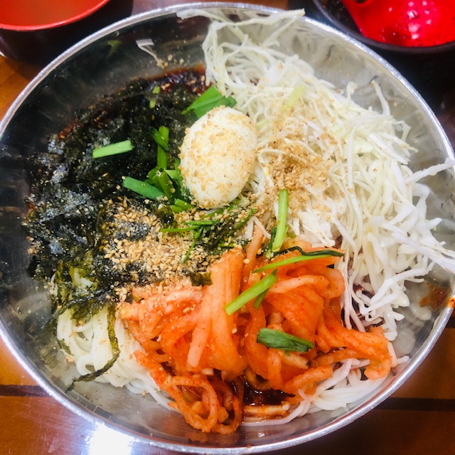  부산 서면 화전국수, 진짜 양 많은 맛난 비빔국수