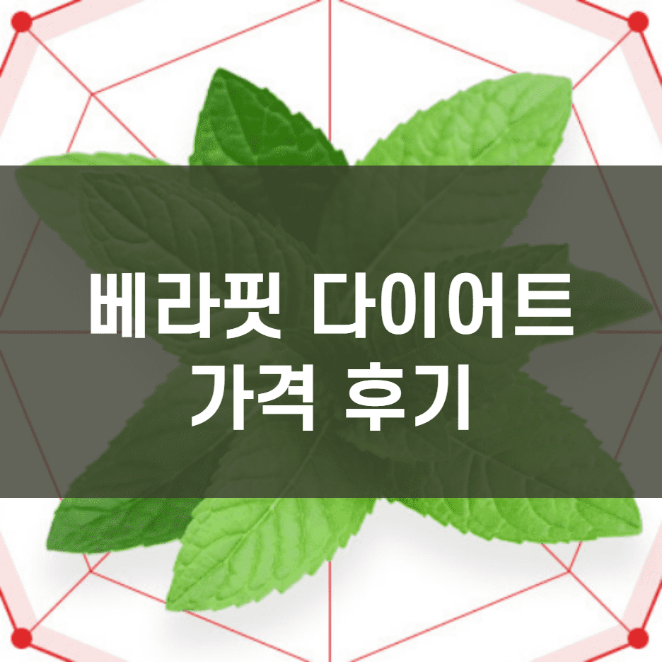  베라핏 다이어트 가격 후기(오나라 다이어트)