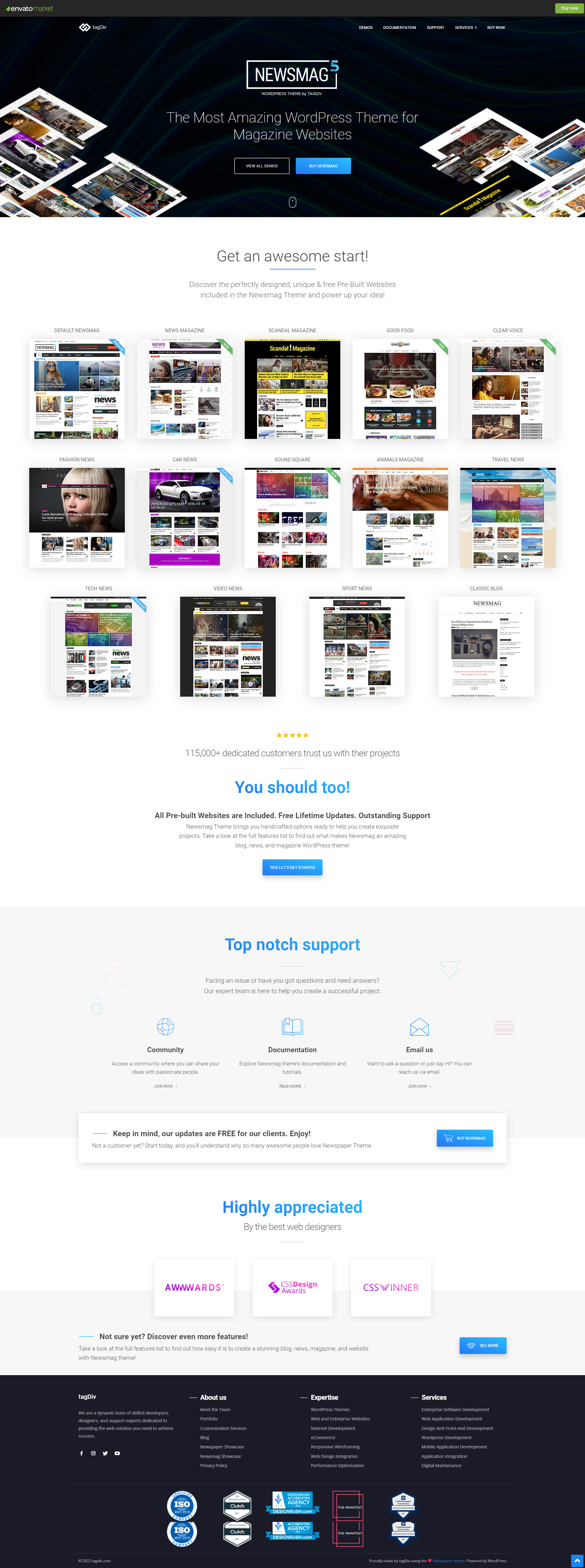 NEWSMAG 5 WordPress Theme