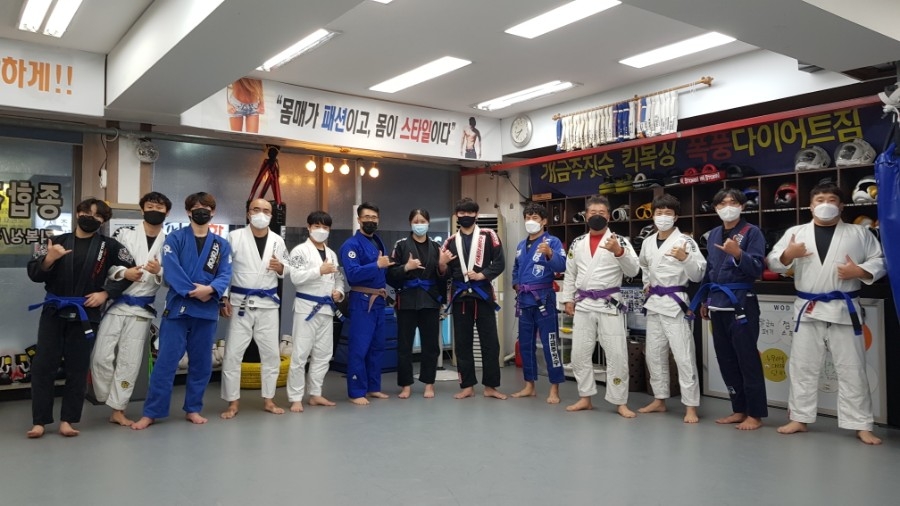 유색 벨트 분과 주짓수 (개금 주지 · 개금복싱 · 개금킥복싱 · 개금다이어트) 친절 2