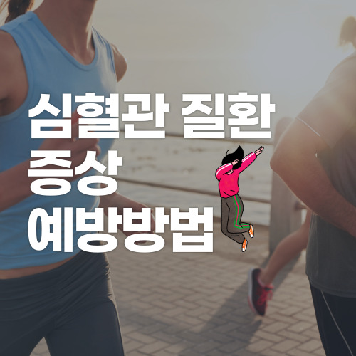  심혈관 질환 종류 증상 예방방법