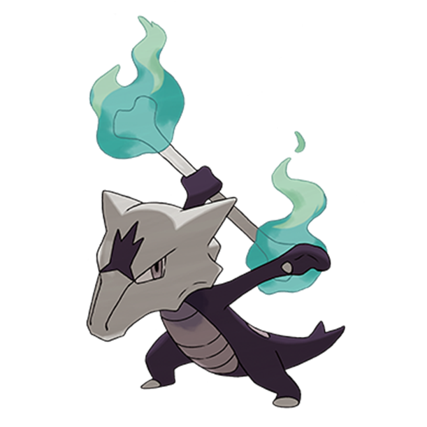  [포켓몬도감]  No. 105 텅구리 Marowak #105 Alolan Form