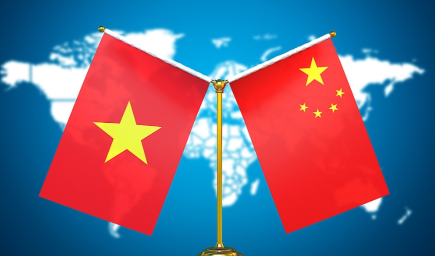 베트남 중국 국기