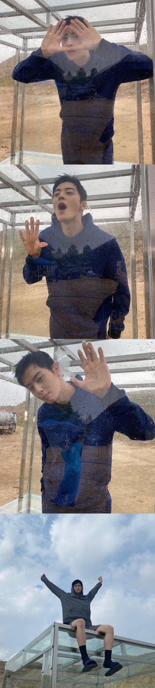  차은우, 심각하게 잘생긴 비주얼!