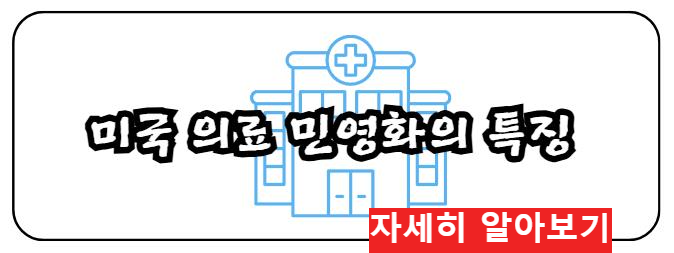 미국 의료 민영화는 시장 실패인가? 특징과 해결 방안