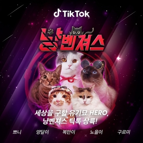 틱톡_냥벤져스_이벤트
