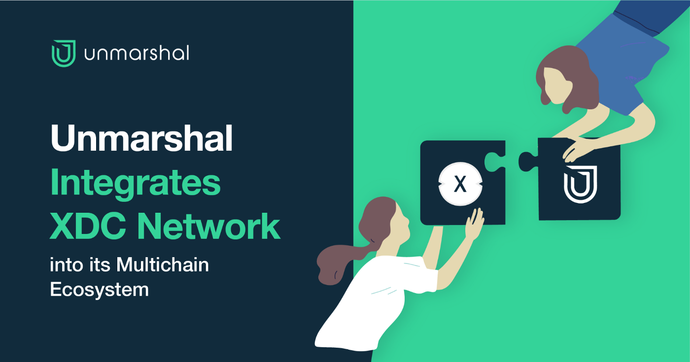  [Unmarshal 언마샬] Unmarshal, 멀티체인 생태계에 XDC 네트워크 통합
