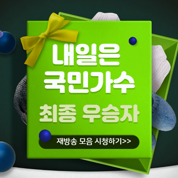 내일은 국민가수 최종 1위 우승자는?? :: 금융 복지 다모아 내일은 국민가수 최종 1위 우승자는?? :: 금융 복지 다모아