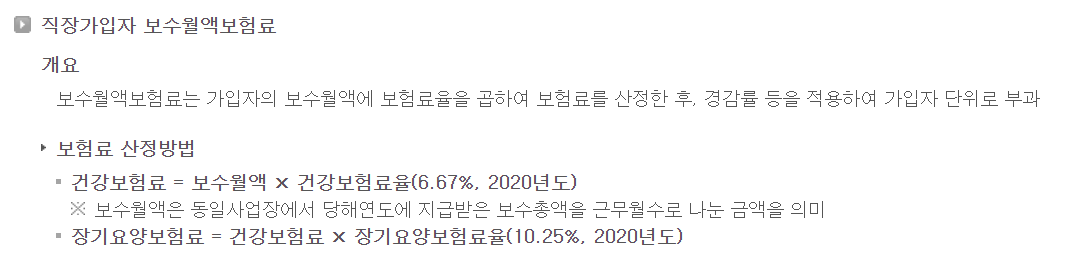  건강보험료_지역가입자와 직장가입자의 보험료 산출 근거와 비교