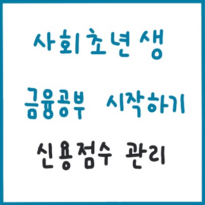 신용점수 산정 방법 : 신용점수 올리는 방법