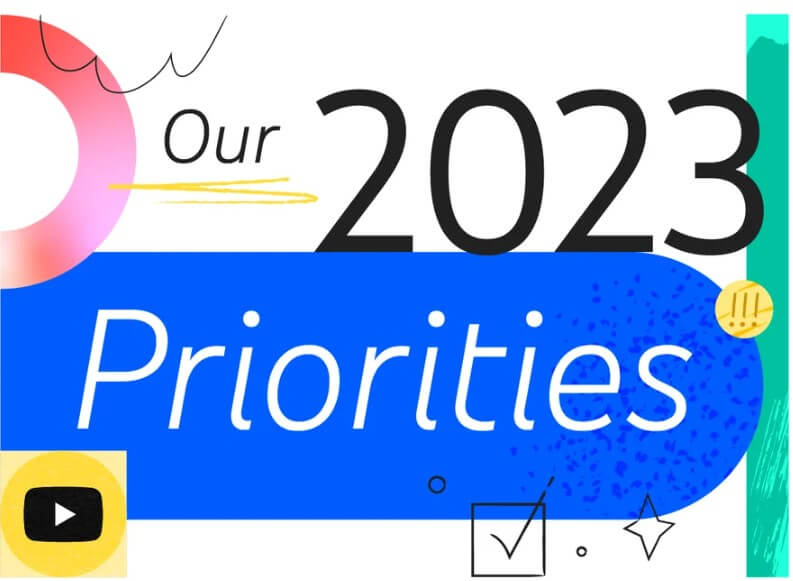 유튜브의 2023 Priorities