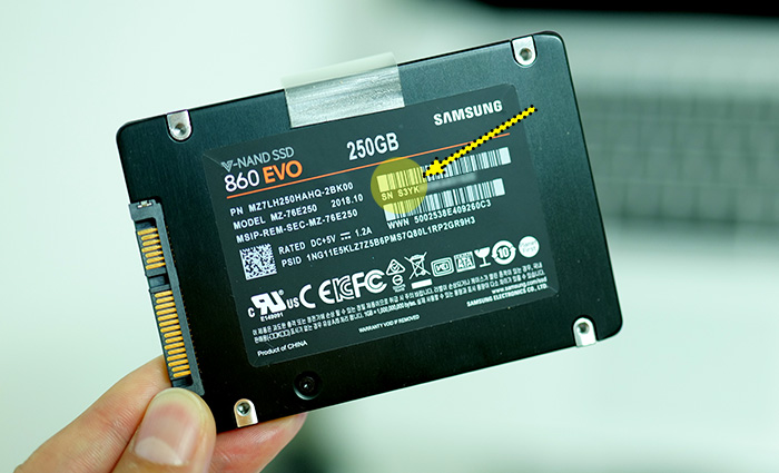 삼성-860EVO-SSD-보증기간 조회