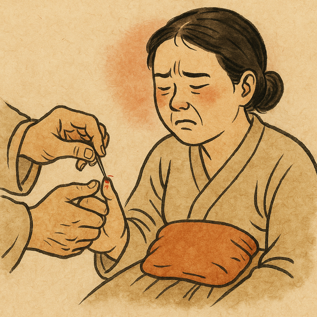 체했을 때 손 따기 – 정말 효과 있을까?
