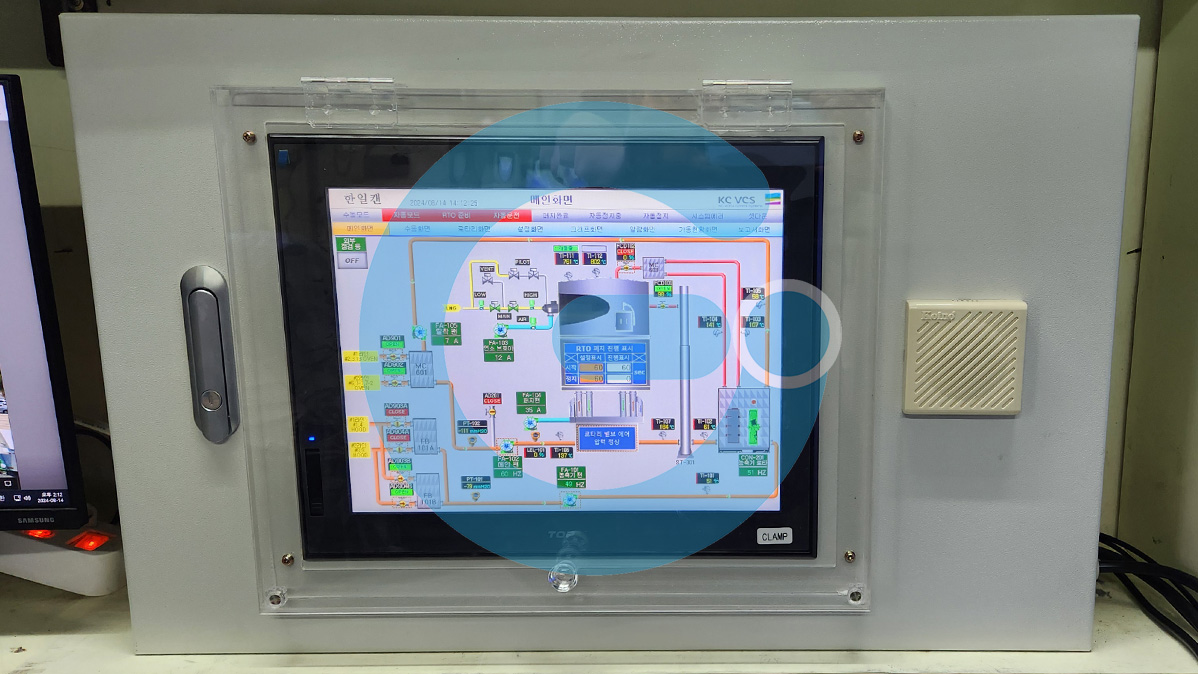 Touch Panel 병렬 연결 추가 작업, 지아이오토메이션(주)_순서6