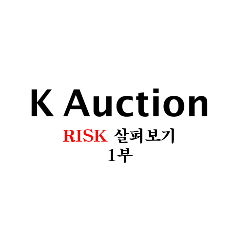  [케이옥션 상장 2편] RISK 살펴보기 1부