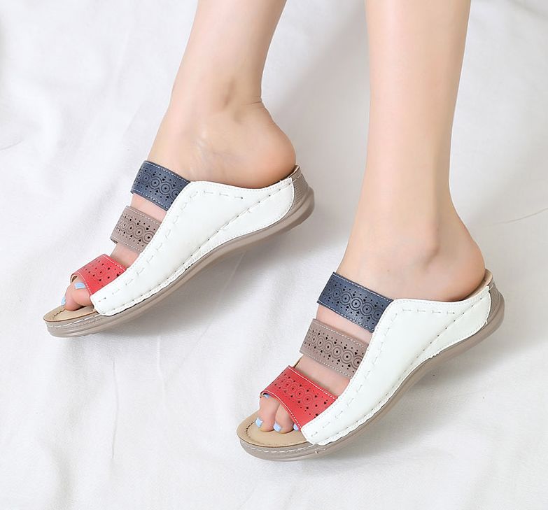  펀칭 4cm 슬리퍼