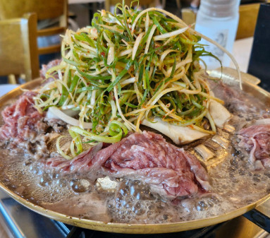 오늘N 할매식당 한우 산더미파불고기 강릉 맛집