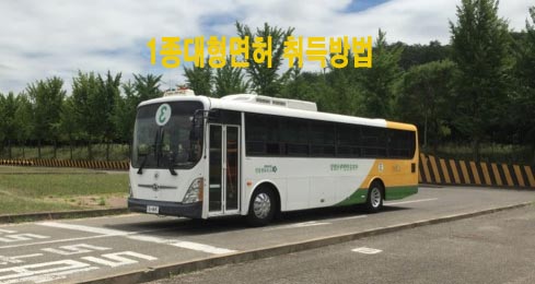  1종대형면허 취득방법 취득자격