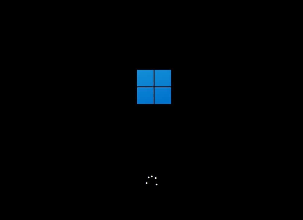 윈도우 11 부팅 화면