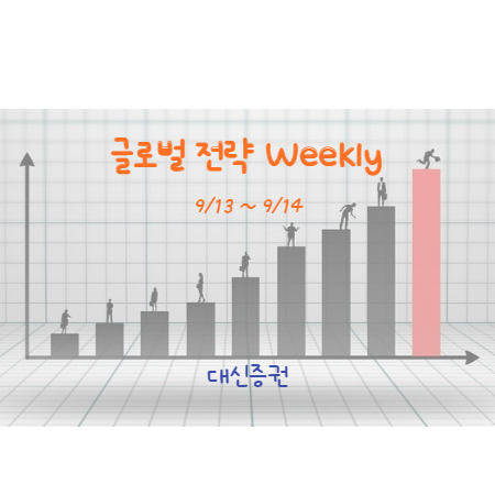  미국 주식 전망 - 대신증권 글로벌 전략 요약 (9/13 ~ 9/24)