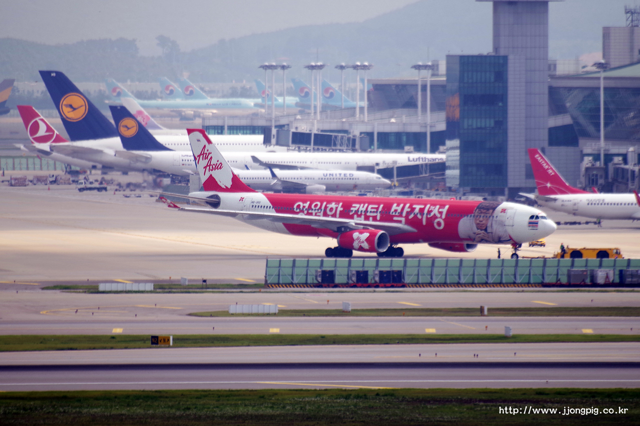 0 Thai AirAsia X XJ TAX HS-XTC A330-300 Airbus A330-300 A333 인천공항 Incheon International 서울 Seoul ICN RKSI