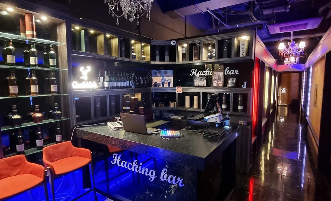  분당 삼평동 바 해킹 (HACKING BAR) | 분당모던바 토킹바 혼술