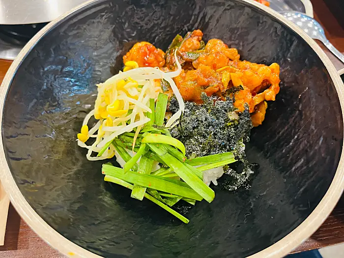낙곱새 비빔밥