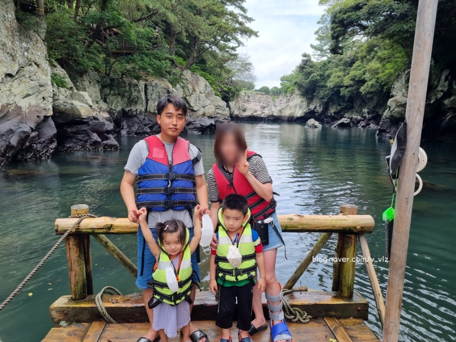 함께라면 전통테우 탑승 후기 제주 쇠소깍 어린 아이들과 25