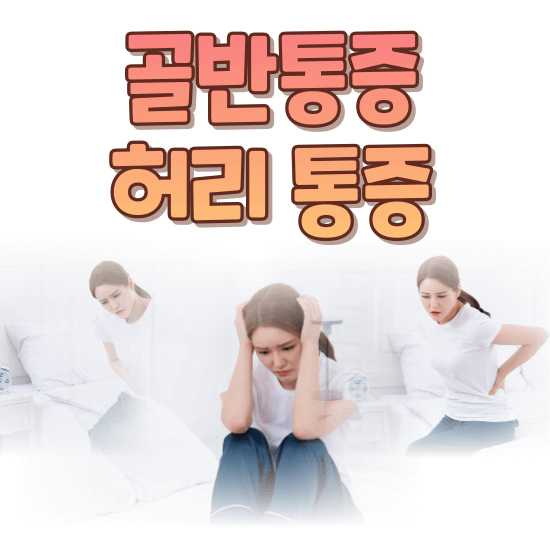 허리통증 오른쪽 골반통증 왼쪽 골반통증