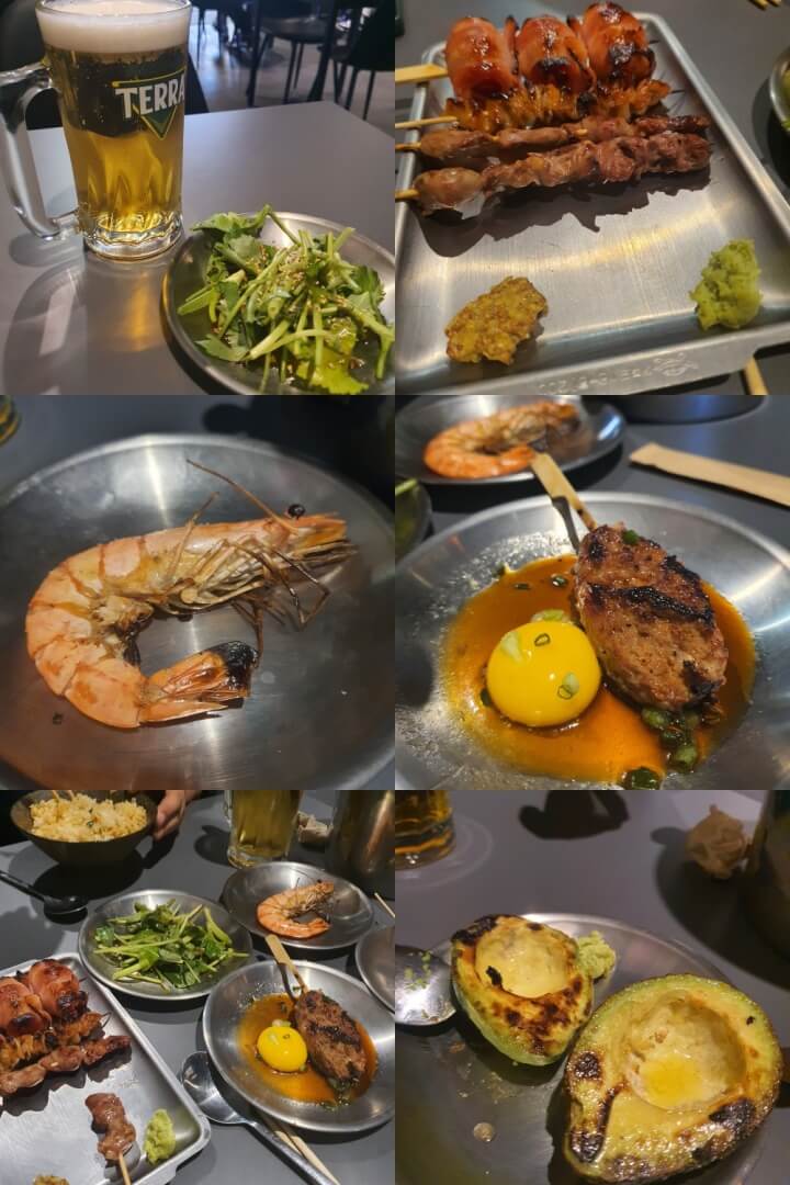 다양한꼬치구이들