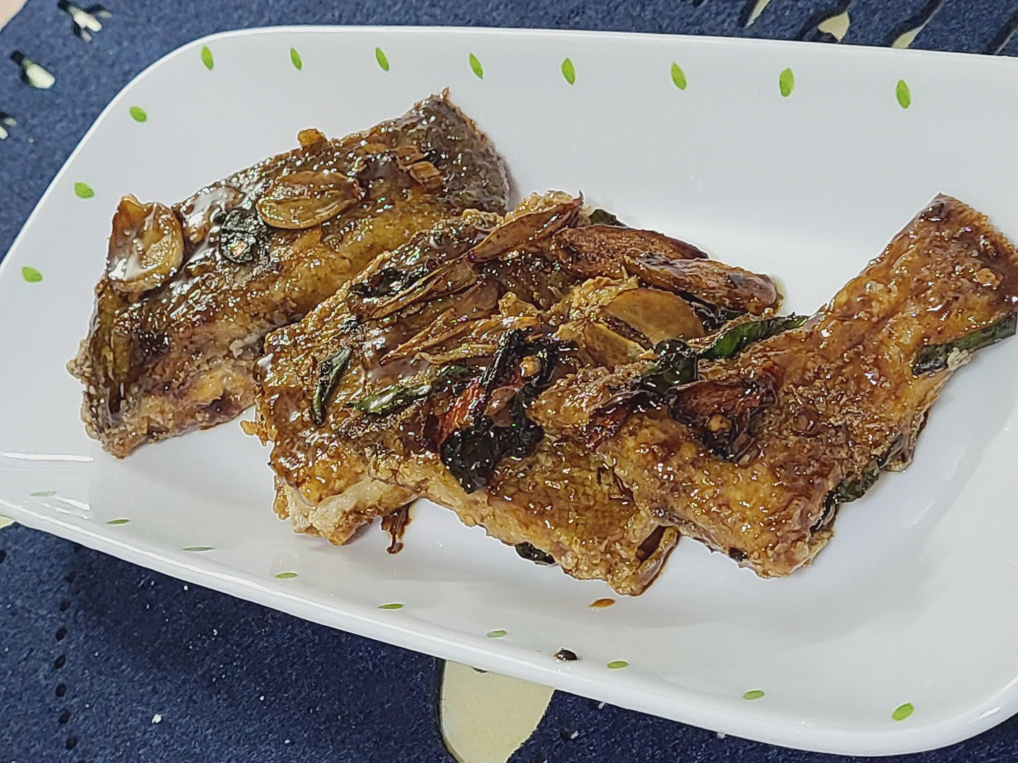  요리책 따라하기 일흔네번째 요리 말린가자미조림