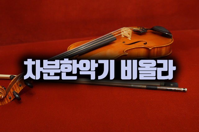  악기론 class 비올라(Viola)