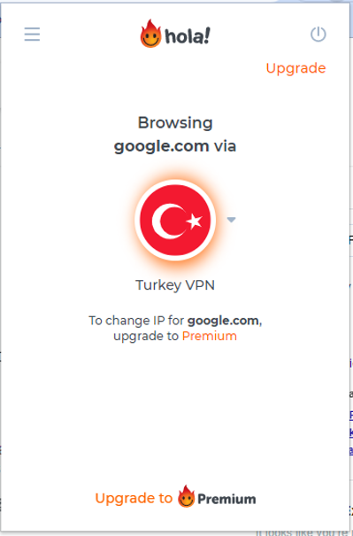hola vpn 터키 설정