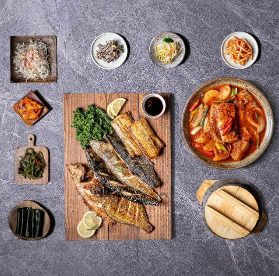 삼산 맛집 &quot;착한물고기&quot; 음식