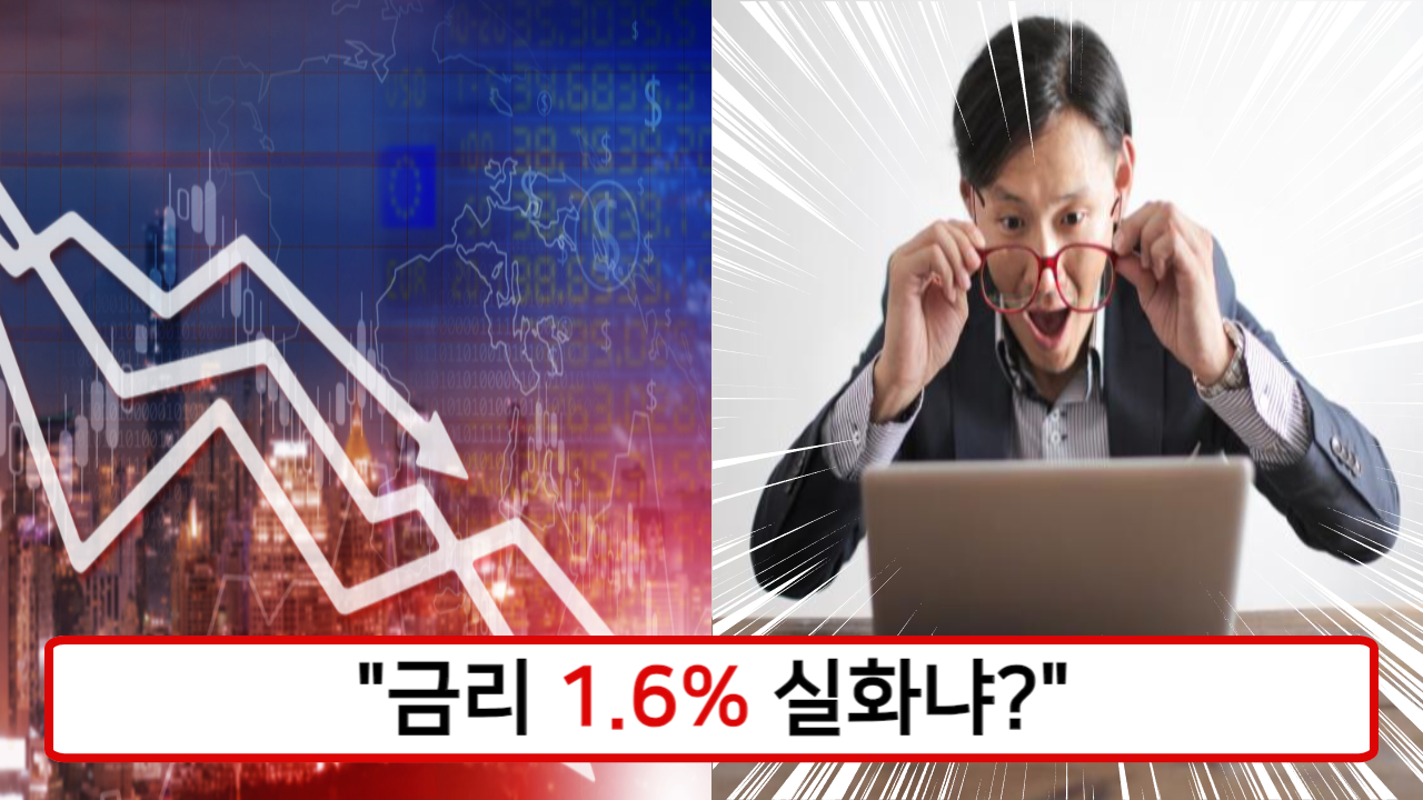 "금리 1.6% 실화냐?" 대출이자 금리가 1.6%인 대출이 있다니..대상과 이용 방법