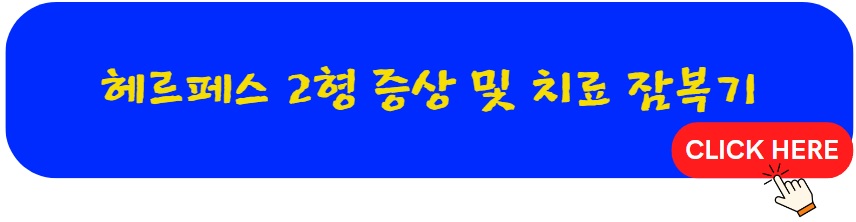 헤르페스 2형 증상 및 바이러스 치료 잠복기