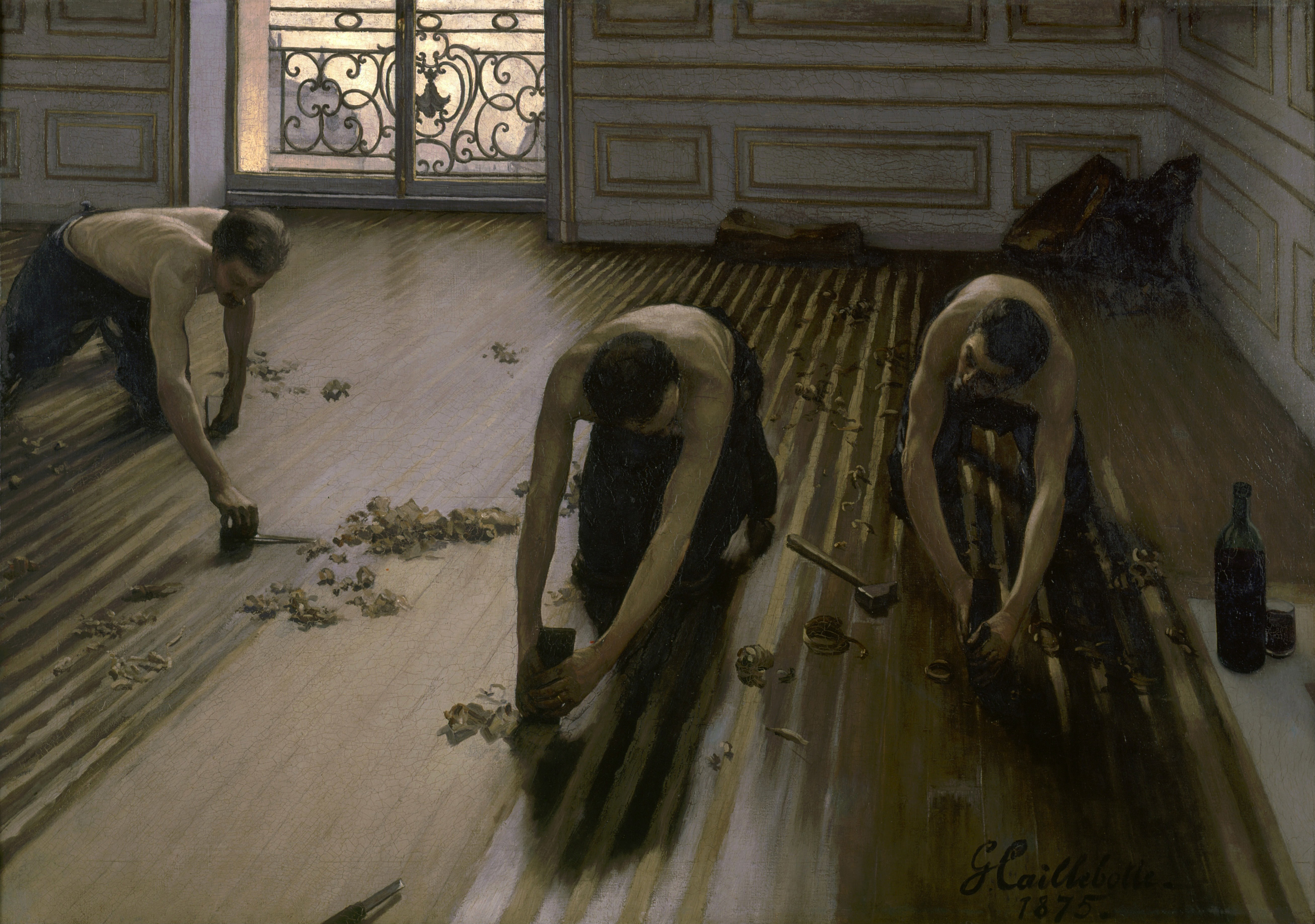 구스타브 칼리보트(Gustave Caillebotte), 프랑스, 화가, 1848-1894