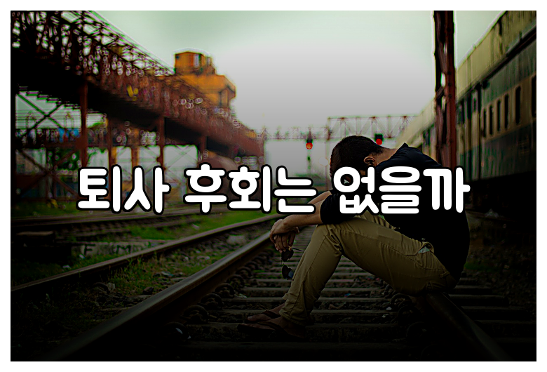 퇴사 후회는 없을까